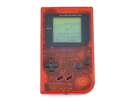 Gameboy Classic Cherry Red