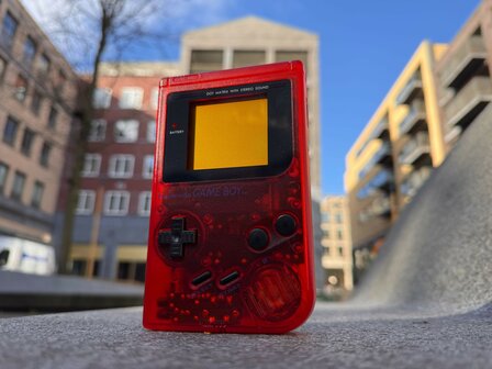Gameboy Classic Cherry Red