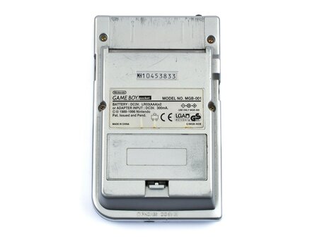 Gameboy Pocket Silver