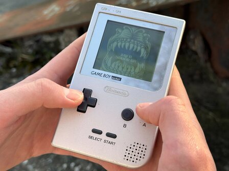 Gameboy Pocket Silver