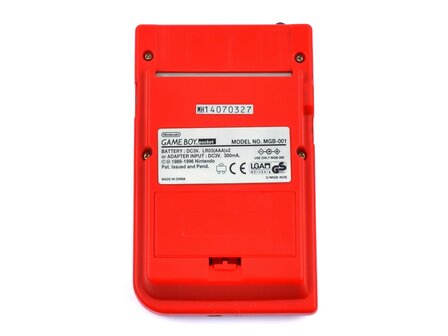 Gameboy Pocket Red