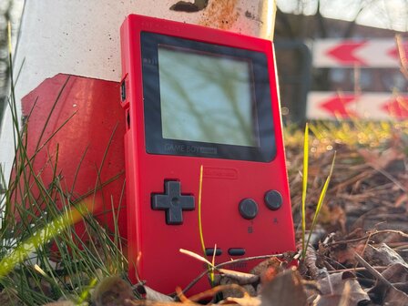 Gameboy Pocket Red