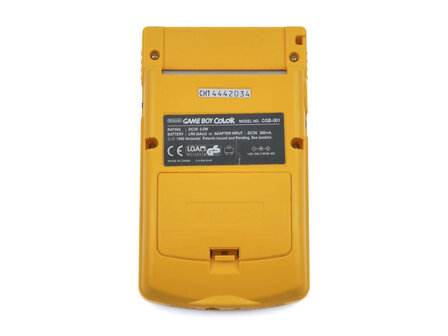 Gameboy Color Yellow