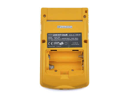 Gameboy Color Yellow