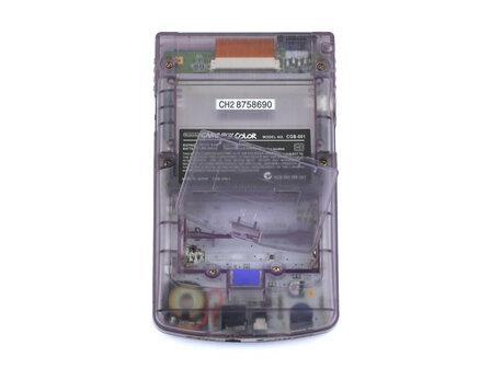 Gameboy Color Transparent Purple
