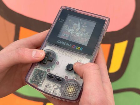 Gameboy Color Transparent Purple