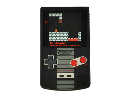 Gameboy Color IPS Limited NES Edition