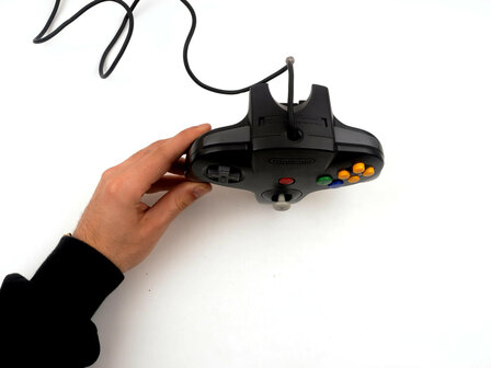 Originele Nintendo 64 Controller Black [Complete]