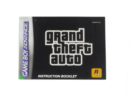Grand Theft Auto - Manual