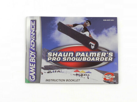 Shaun Palmer&#039;s Pro Snowboarder - Manual