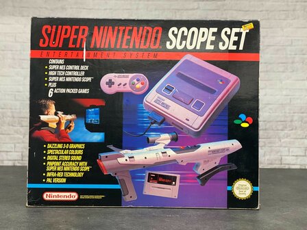 Super Nintendo Starter Pack - Scope Set [Complete]