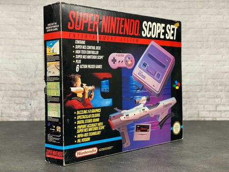 Super Nintendo Starter Pack - Scope Set [Complete]