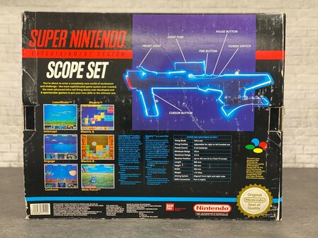Super Nintendo Starter Pack - Scope Set [Complete]
