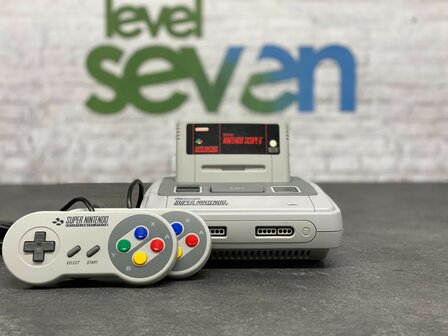 Super Nintendo Starter Pack - Scope Set [Complete]