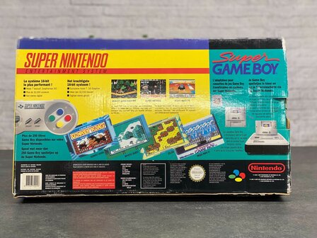 Super Nintendo SNES Console Super Set [Complete]