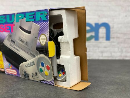 Super Nintendo SNES Console Super Set [Complete]