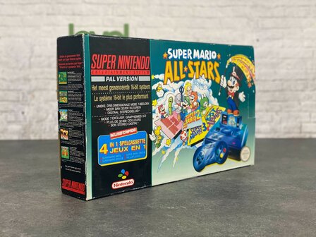 Super Nintendo SNES Console + Super Mario All Stars [Complete]