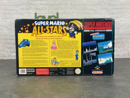 Super Nintendo SNES Console + Super Mario All Stars [Complete]