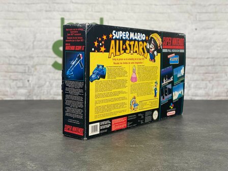 Super Nintendo SNES Console + Super Mario All Stars [Complete]