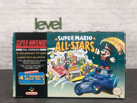 Super Nintendo SNES Console + Super Mario All Stars [Complete]