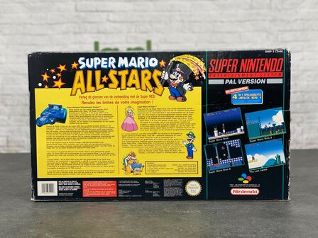 Super Nintendo SNES Console + Super Mario All Stars [Complete]