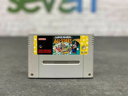 Super Nintendo SNES Console + Super Mario All Stars [Complete]