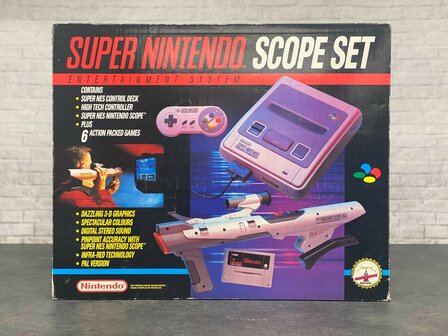 Super Nintendo Starter Pack - Scope Set [Complete]