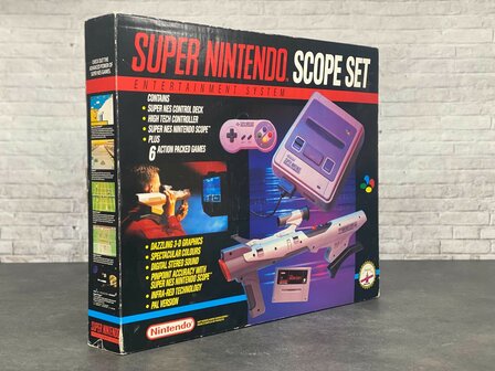 Super Nintendo Starter Pack - Scope Set [Complete]