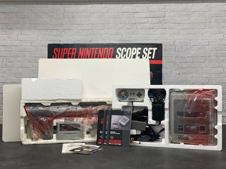 Super Nintendo Starter Pack - Scope Set [Complete]