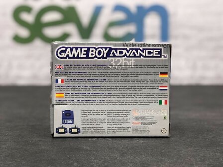 Gameboy Advance Transparent Blue [Complete]