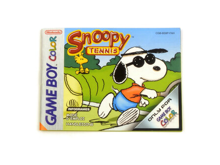 Snoopy Tennis - Manual