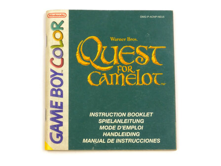 Quest for Camelot - Manual