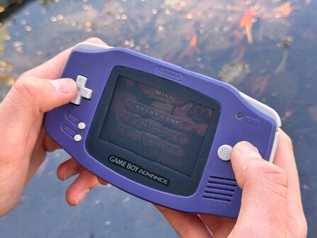 Gameboy Advance Purple