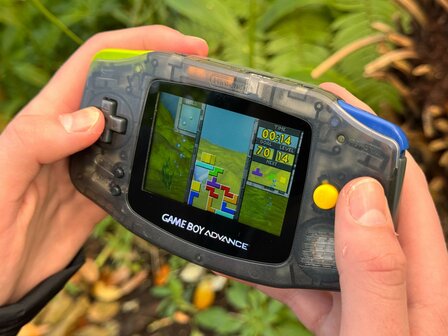 Gameboy Advance Limited Tetris Edition + IPS V2 Backlight