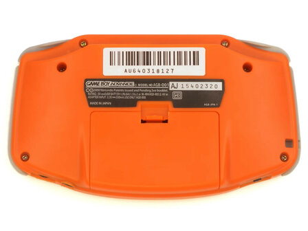 Gameboy Advance Pumkin Orange
