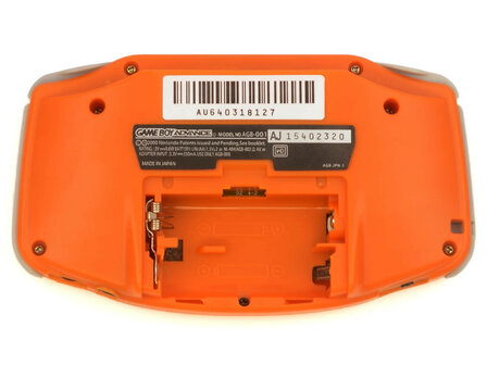 Gameboy Advance Pumkin Orange