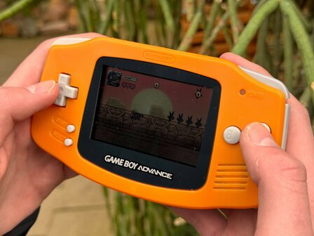 Gameboy Advance Pumkin Orange