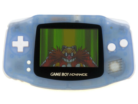 Gameboy Advance Limited Sonic Edition + IPS V2 Backlight