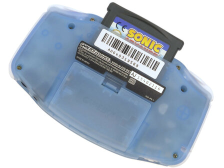 Gameboy Advance Limited Sonic Edition + IPS V2 Backlight