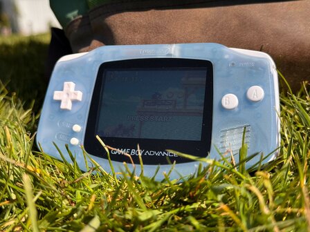 Gameboy Advance Limited Sonic Edition + IPS V2 Backlight