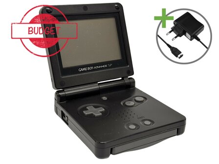 Gameboy Advance SP Black - Budget