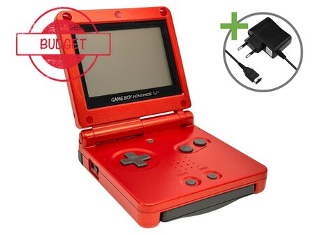 Gameboy Advance SP Red - Budget