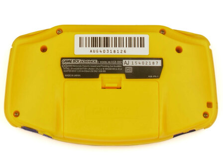 Gameboy Advance IPS Limited Wario Edition