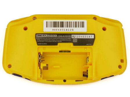 Gameboy Advance IPS Limited Wario Edition
