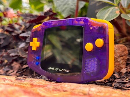 Gameboy Advance IPS Limited Wario Edition
