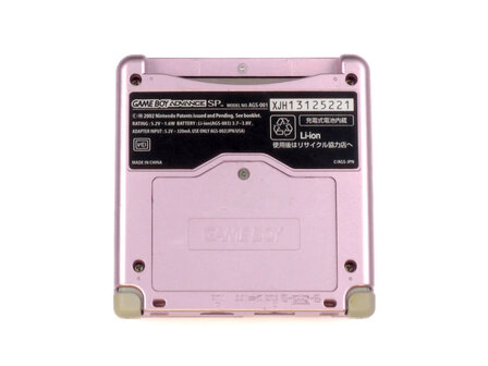 Gameboy Advance SP Pink