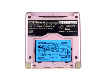 Gameboy Advance SP Pink