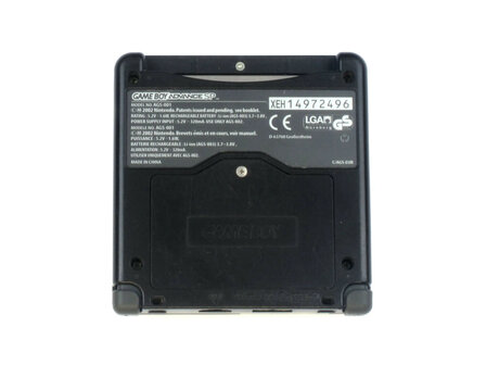 Gameboy Advance SP Black