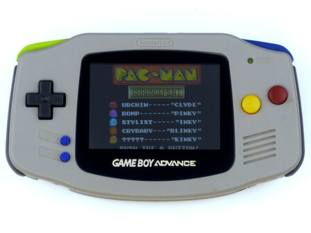 Gameboy Advance Limited SNES Edition + IPS V5 Backlight Mod