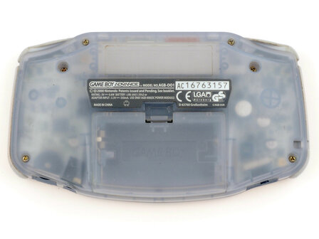 Gameboy Advance Transparent Blue